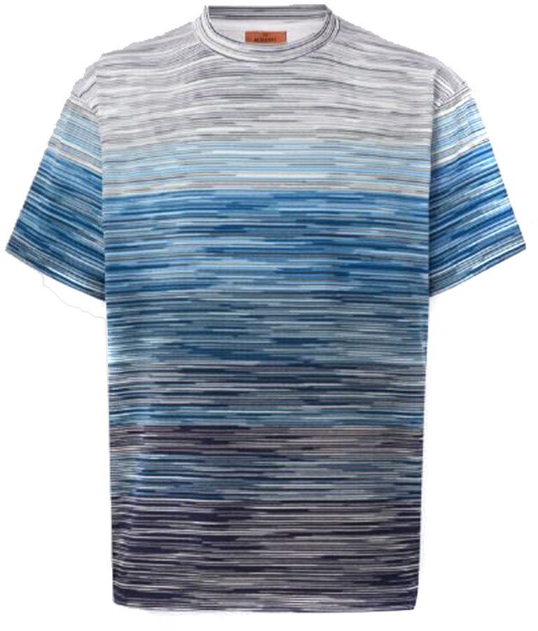 Missoni T-shirts Blue Blauw