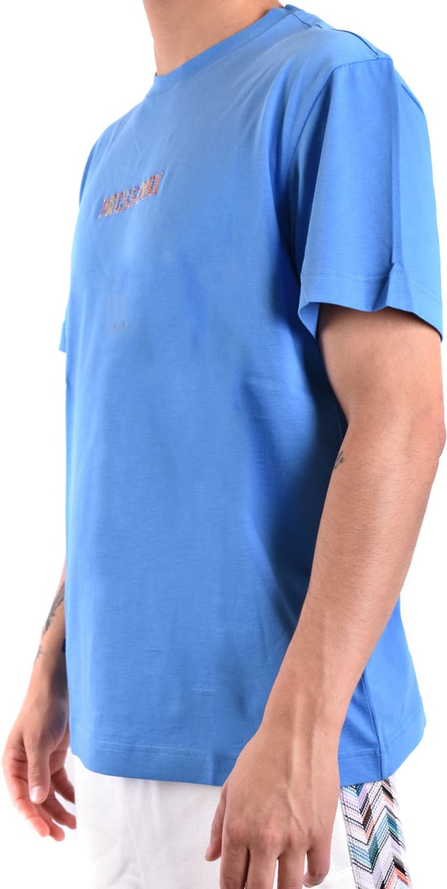 Missoni T-shirts Blue Blauw