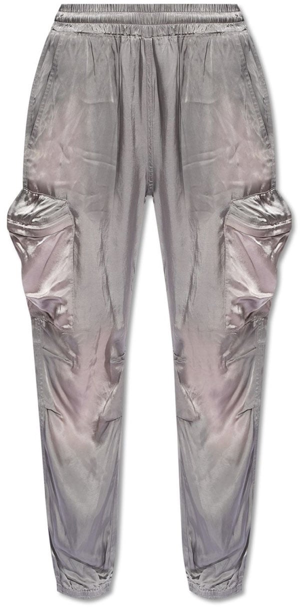 Diesel Trousers Silver Zilver