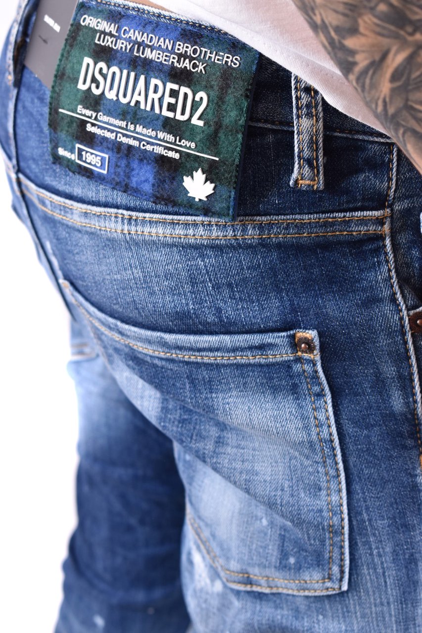 Dsquared2 Jeans Blue Blauw