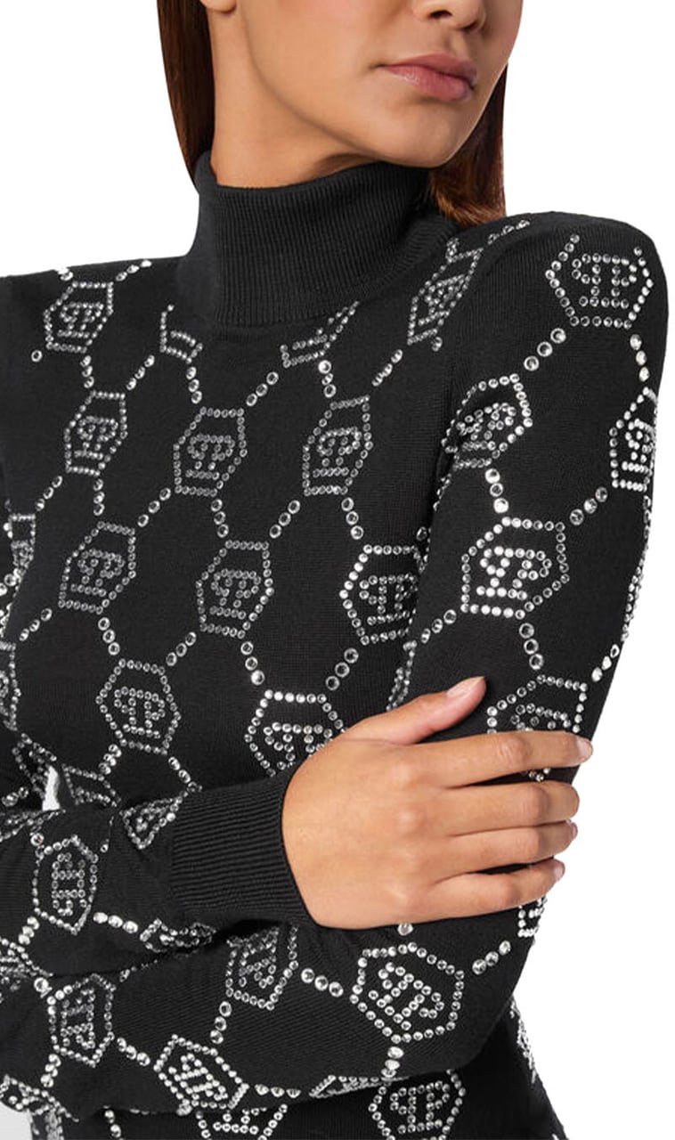 Philipp Plein Dresses Black Zwart