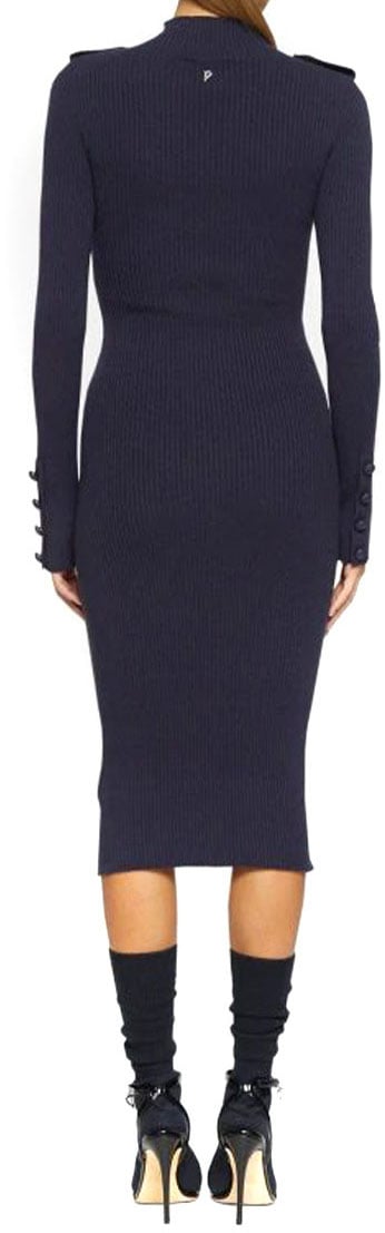 Dondup Dresses Blue Blauw
