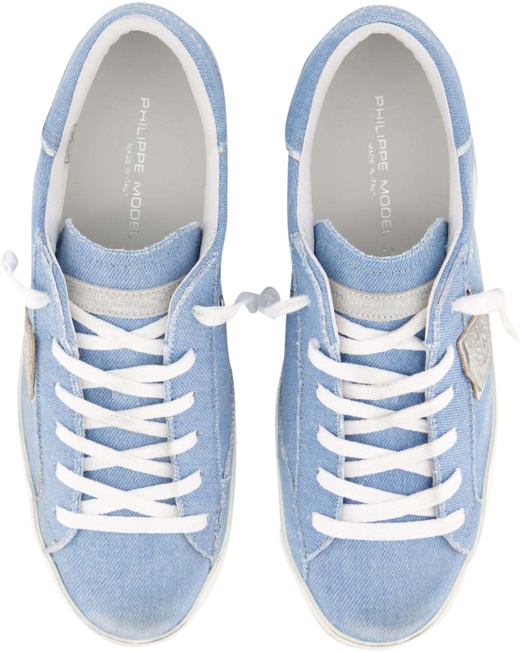 Philippe Model Dames Prsx Sneaker Blauw Blauw