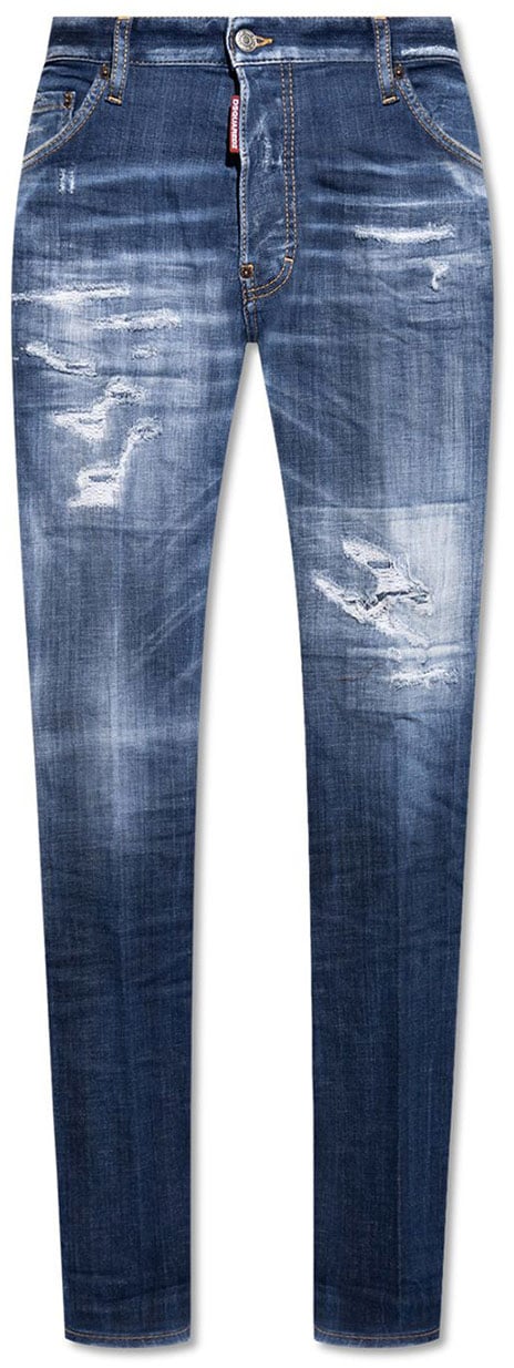 Dsquared2 Cotton Cool Guy Jeans Blauw