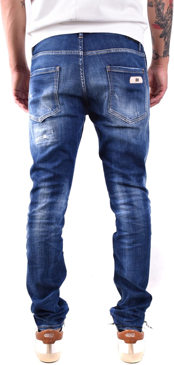 Dsquared2 Cotton Cool Guy Jeans Blauw