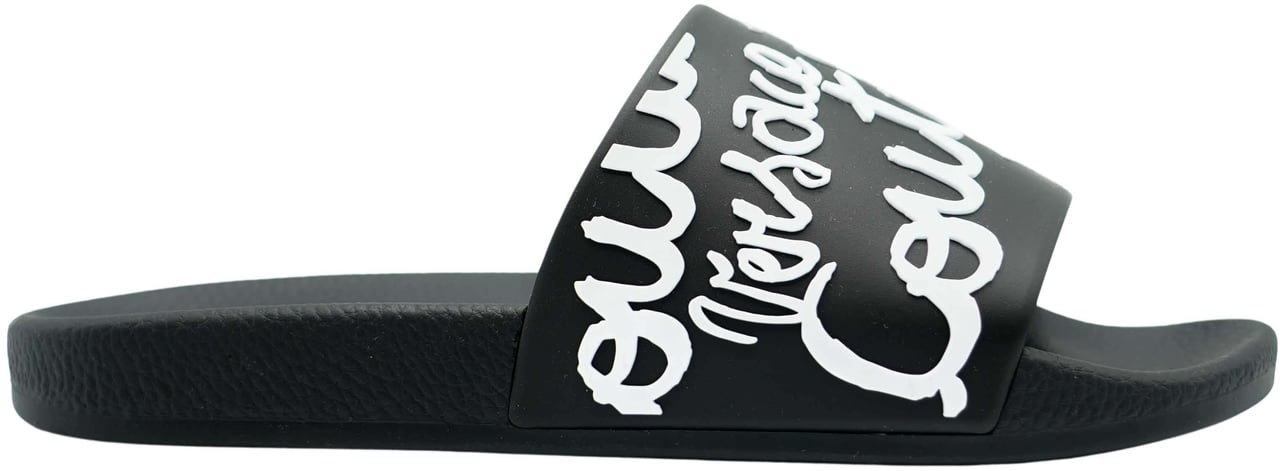 Versace Jeans Couture Slippers Zwart