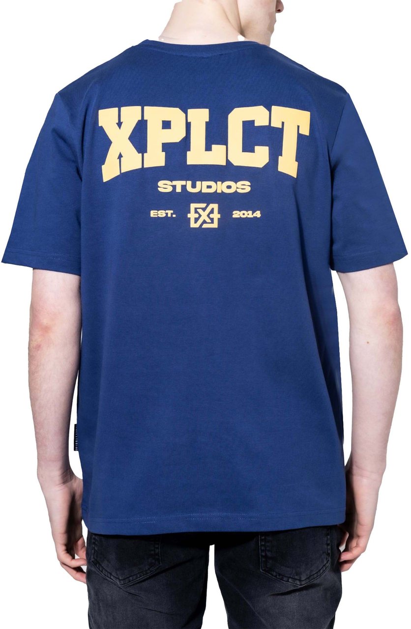 XPLCT Studios Community T-Shirt Blauw