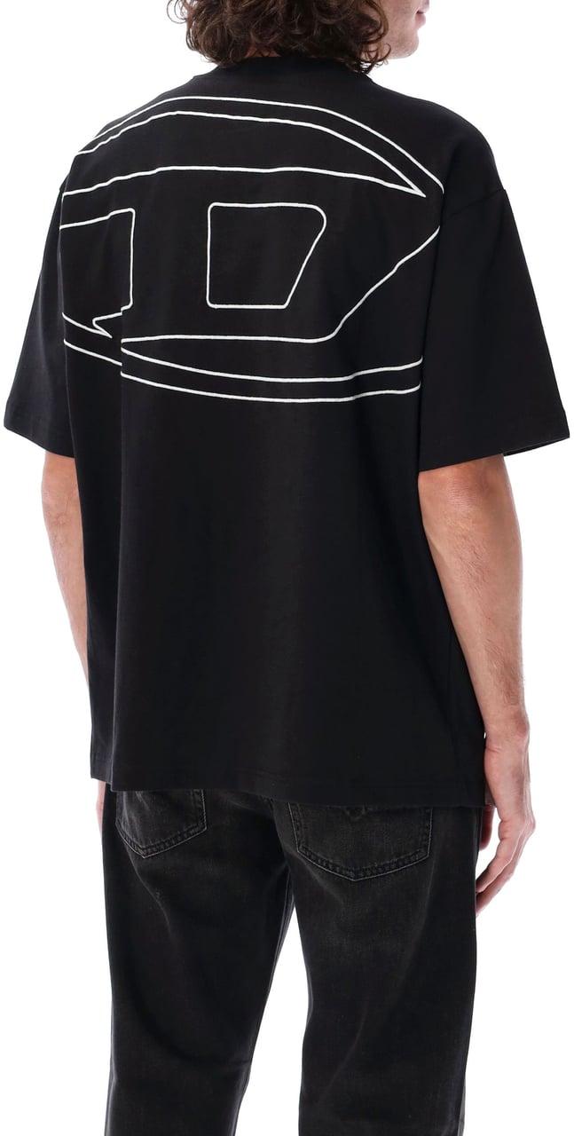 Diesel T-Boggy-Megoval-D Nero Zwart