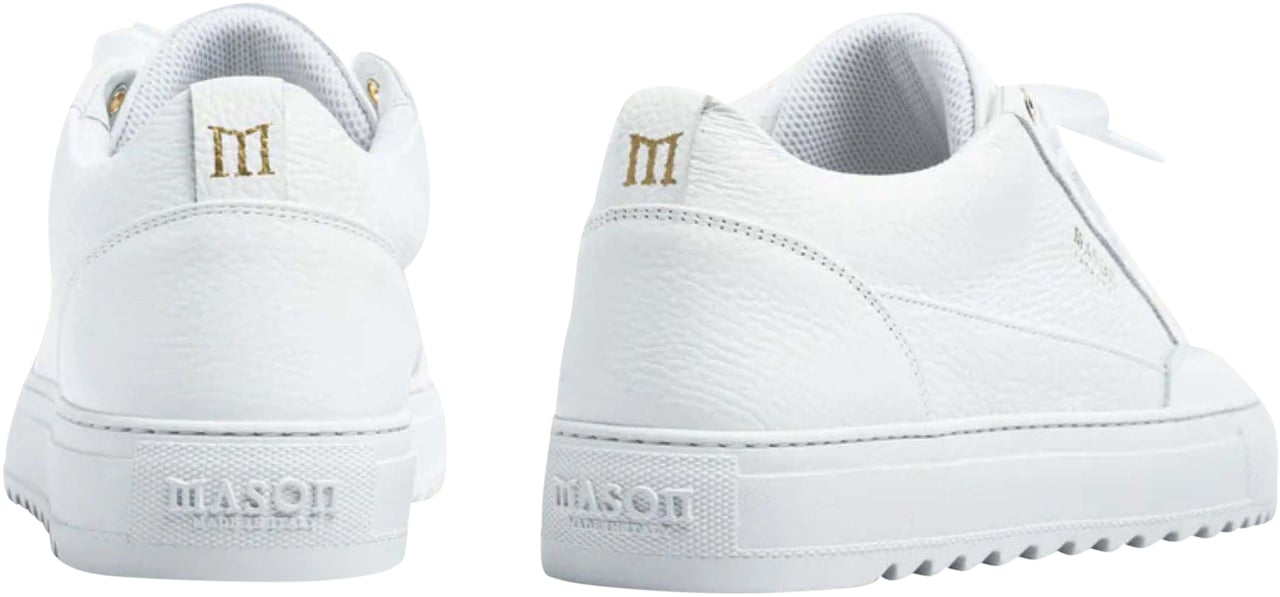 Mason Garments Heren Tia Squali Sneaker Wit Wit