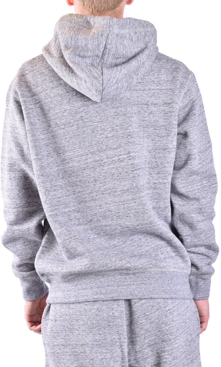 Dsquared2 Cool Fit Melange Grey Hoodie Gray Grijs