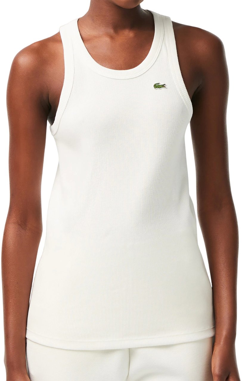 Lacoste T-Shirts And Polos Flour Wit