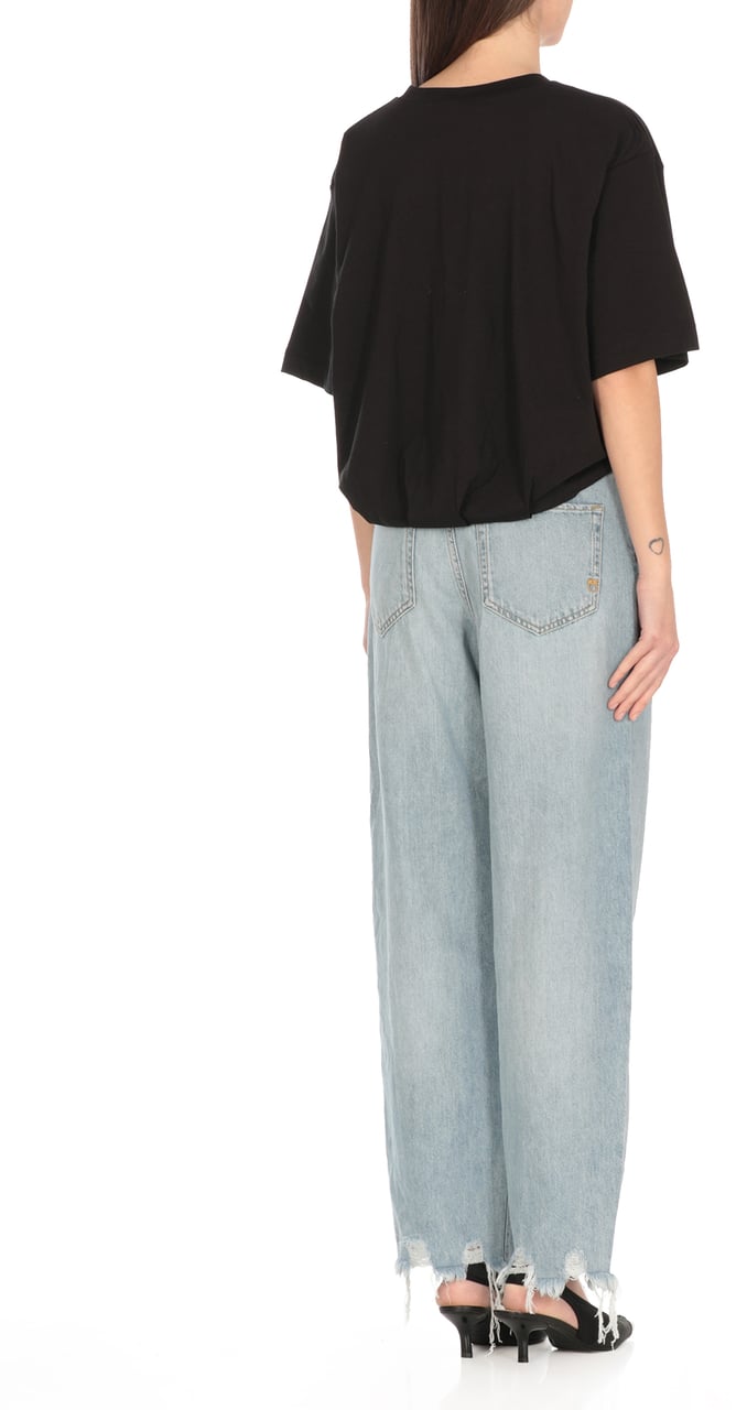 Pinko T-Shirts And Polos Nero Limousine Zwart