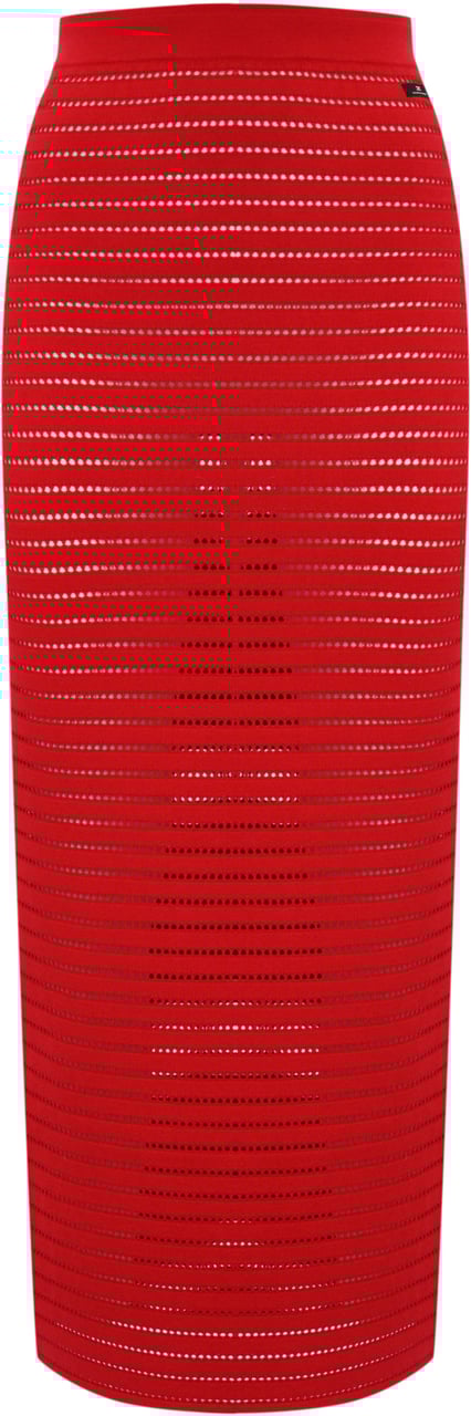 Elisabetta Franchi Skirts Red Passion Rood
