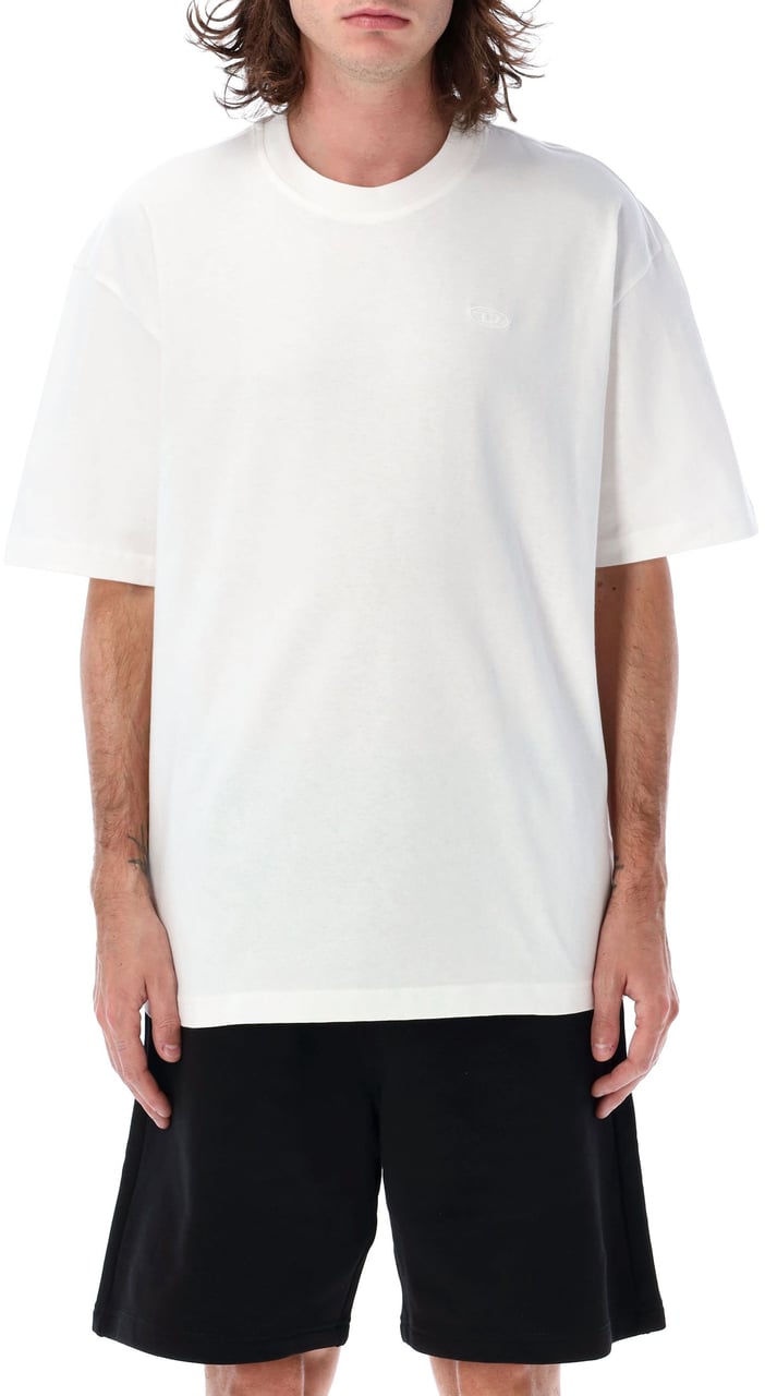 Diesel T-Boggy-Megoval-D Bianco Wit