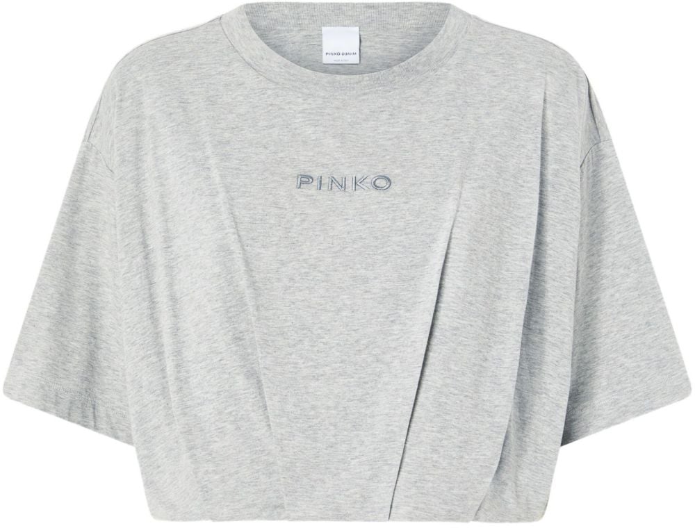 Pinko T-Shirts And Polos Grey Grijs