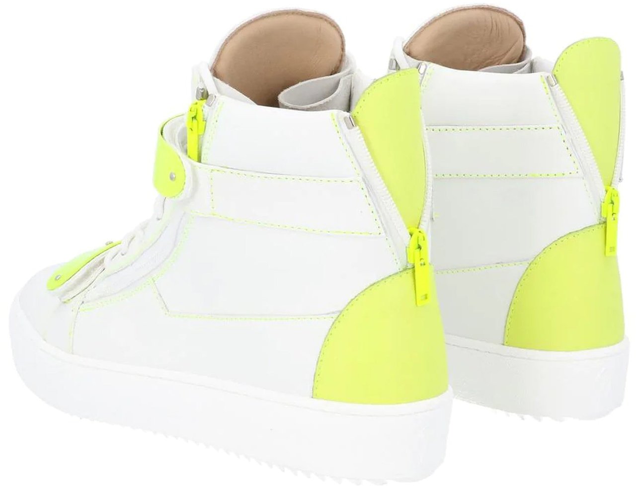 Giuseppe Zanotti Giuseppe Zanotti Leather Sneakers Wit