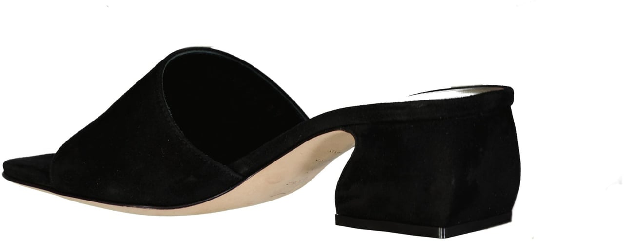 Sergio Rossi Sergio Rossi Leather Sandals Zwart