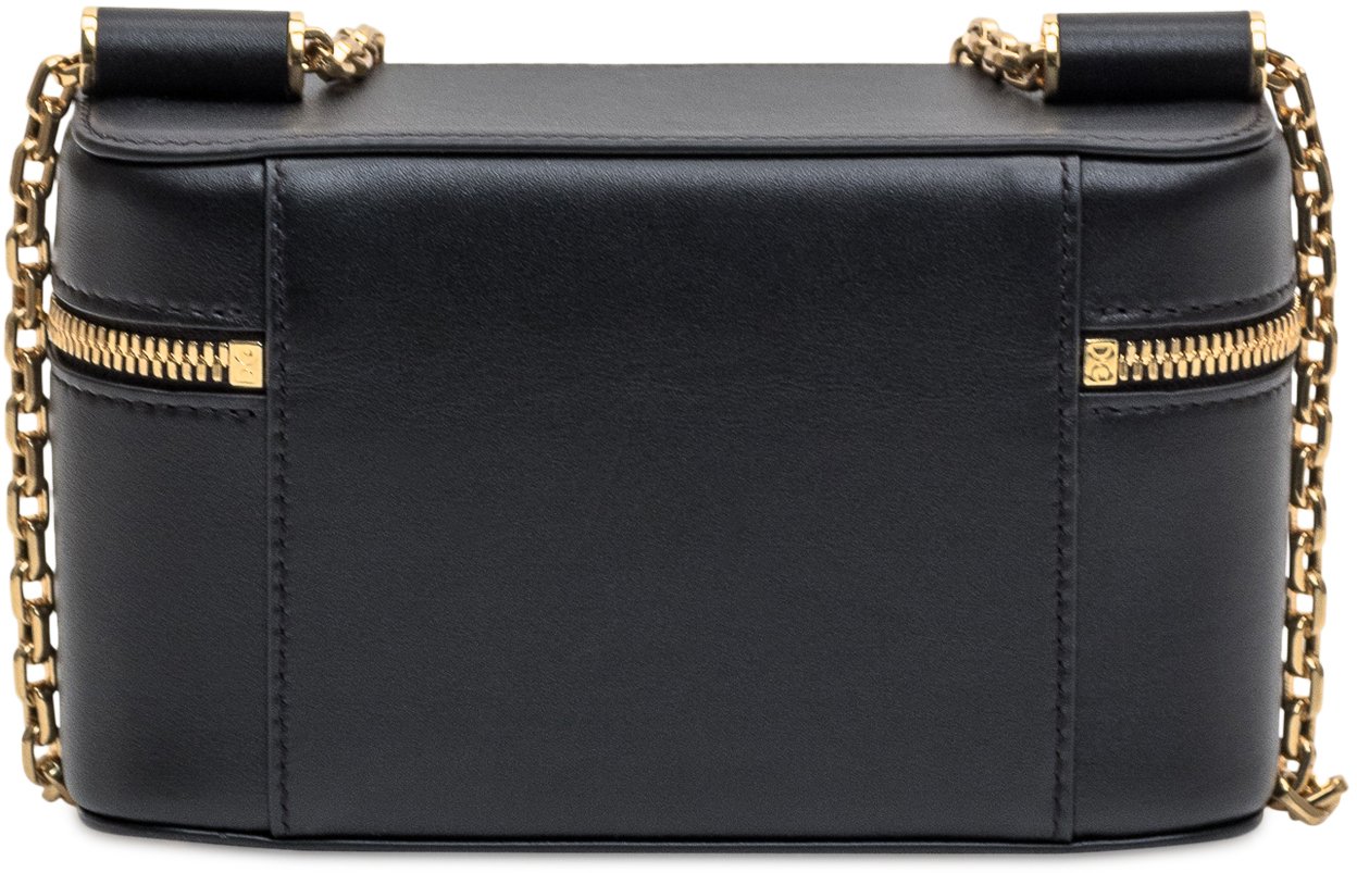 Dolce & Gabbana Borsa a Spalla con Catena Zwart