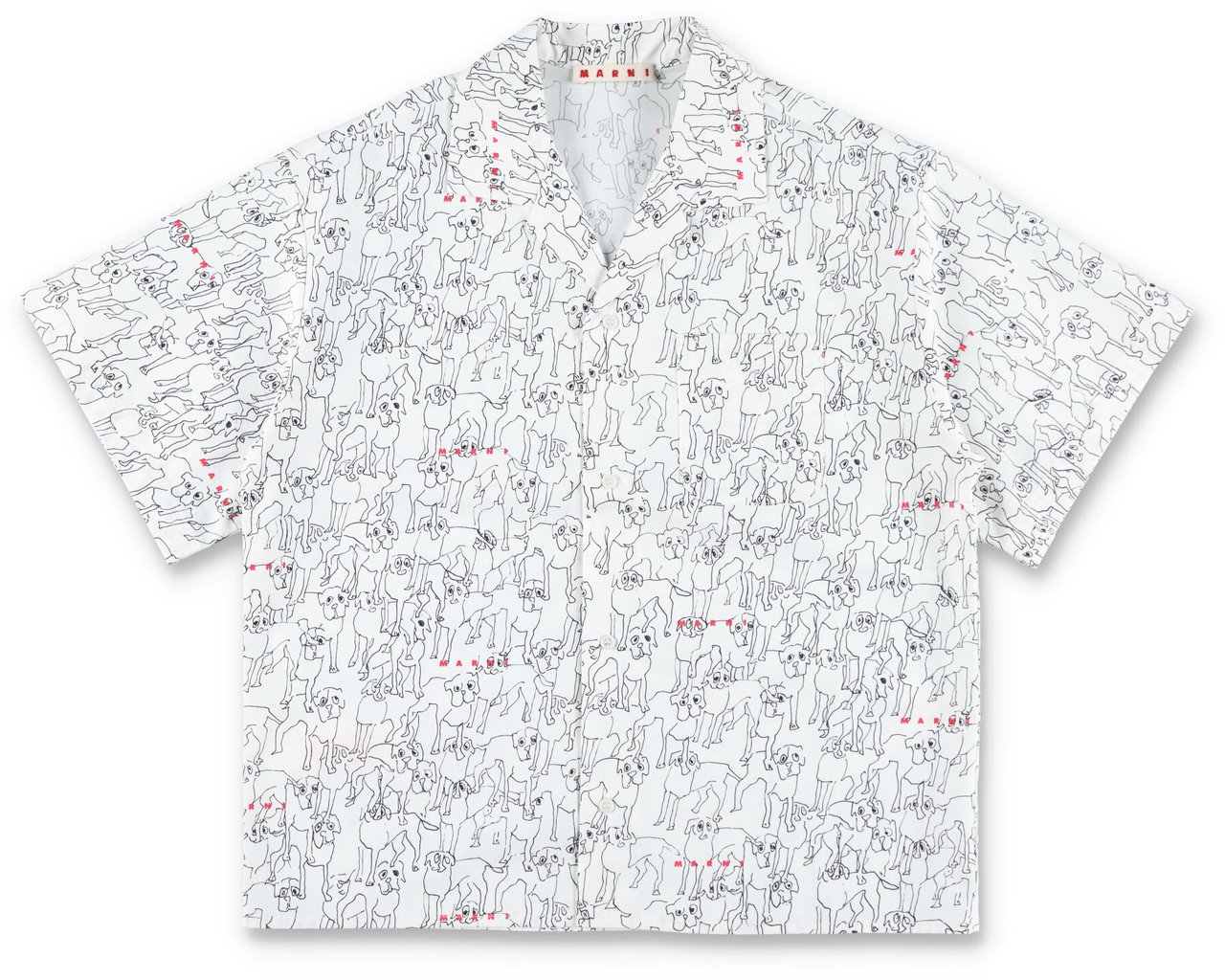 Marni Shirt Bianco Wit