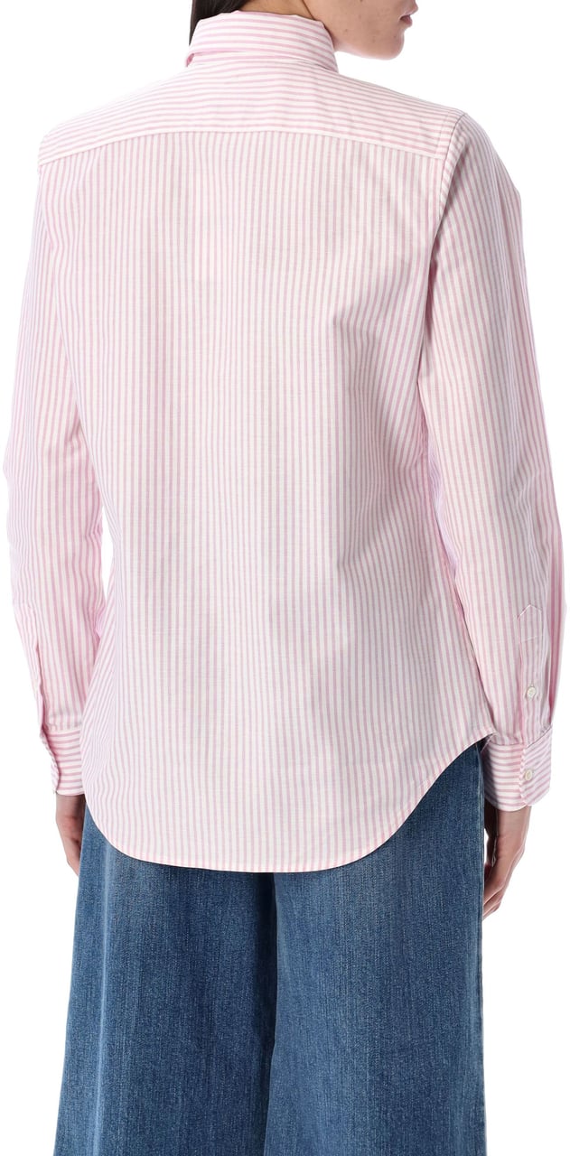 Ralph Lauren Shirt Strped Bianco Wit
