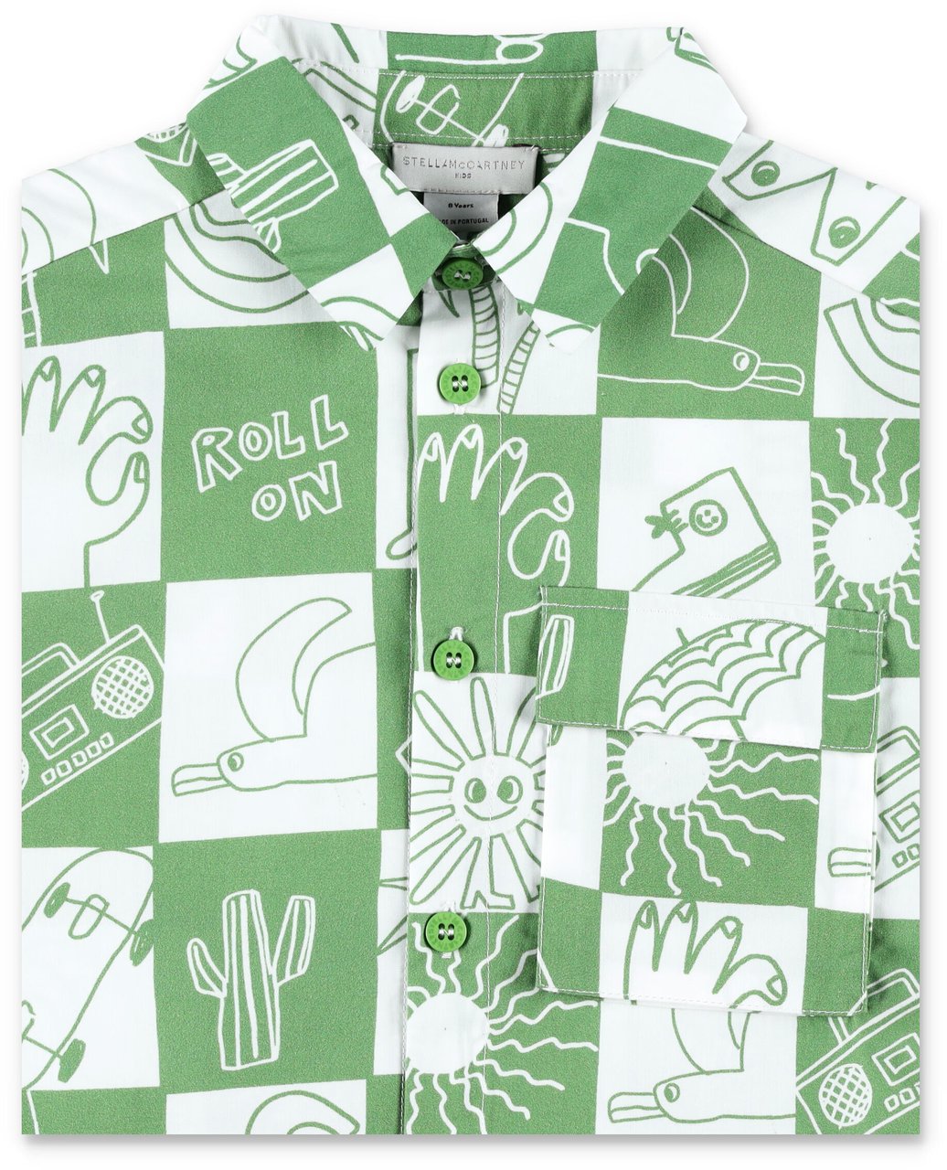 Stella McCartney Shirt Skate Verde Groen