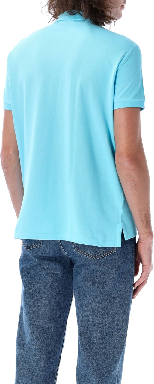Ralph Lauren Classic Polo Turquoise Blauw
