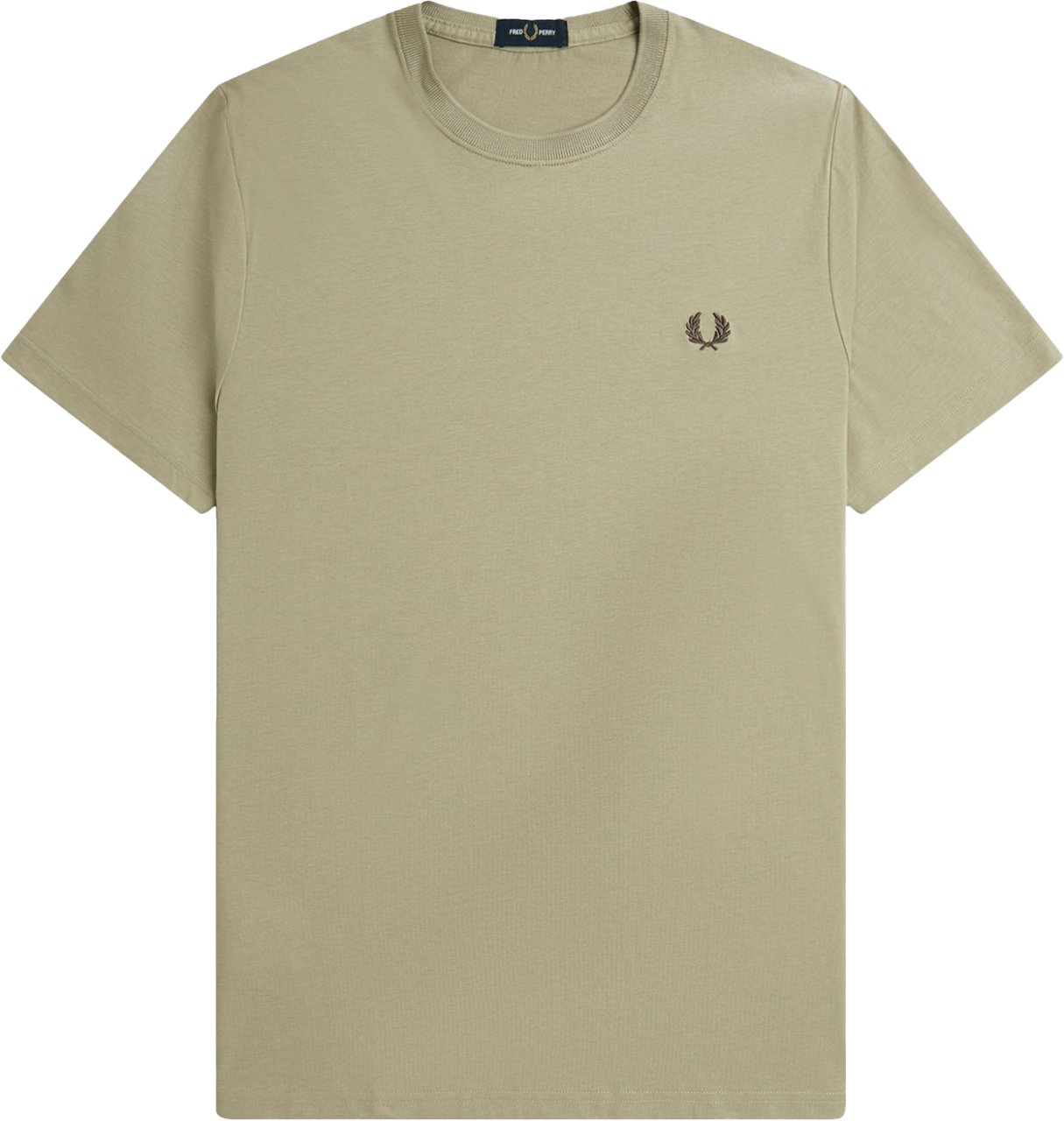 Fred Perry Fred Perry Crew Neck T-Shirt Beige