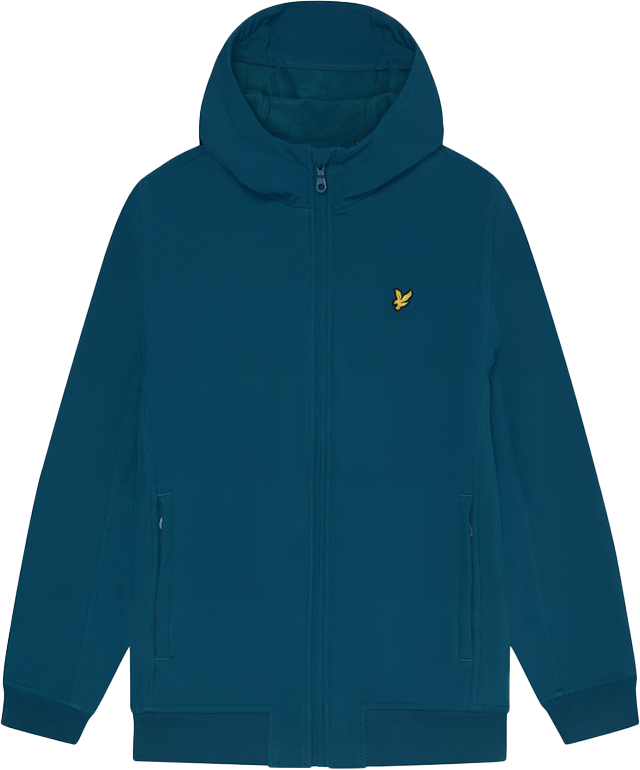 Lyle & Scott Lyle & Scott Fleece Back Softshell Jacket Blauw