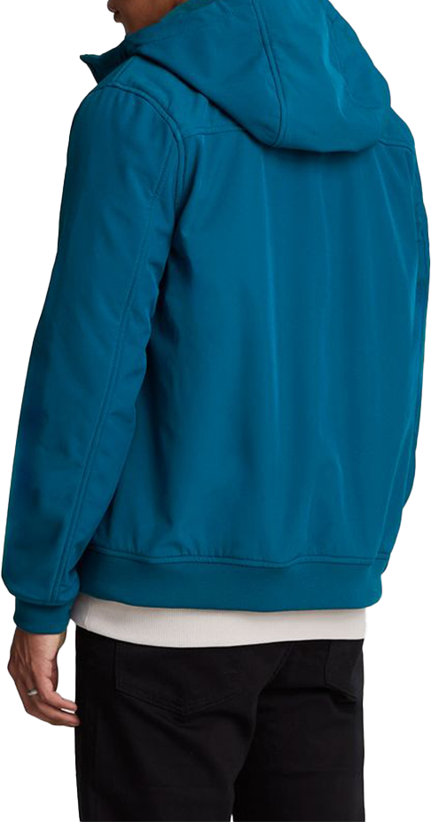 Lyle & Scott Lyle & Scott Fleece Back Softshell Jacket Blauw