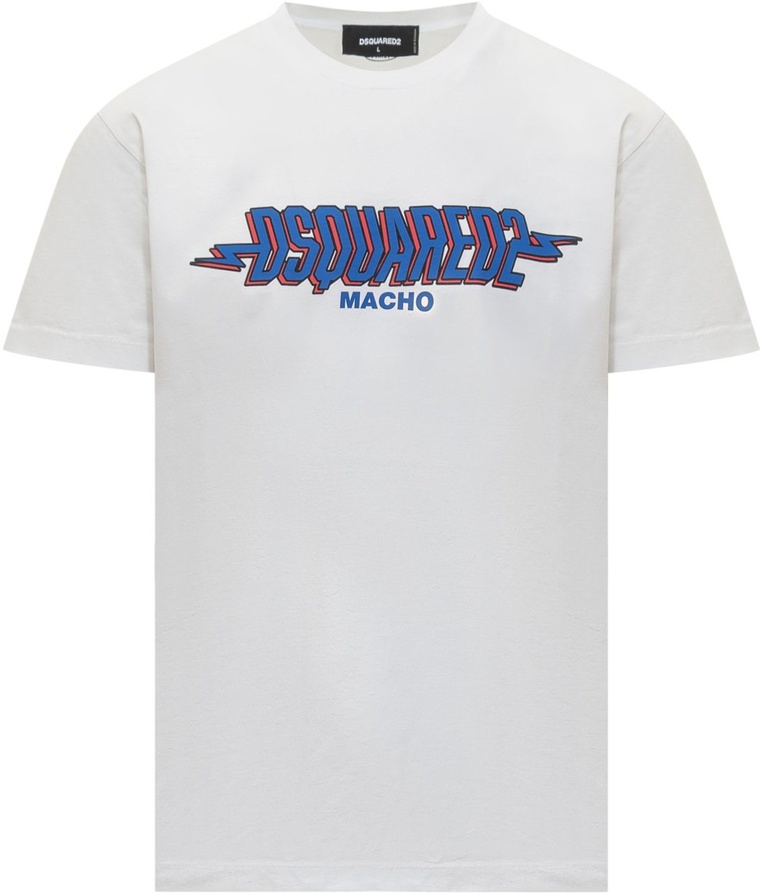 Dsquared2 T-Shirt con Logo Wit