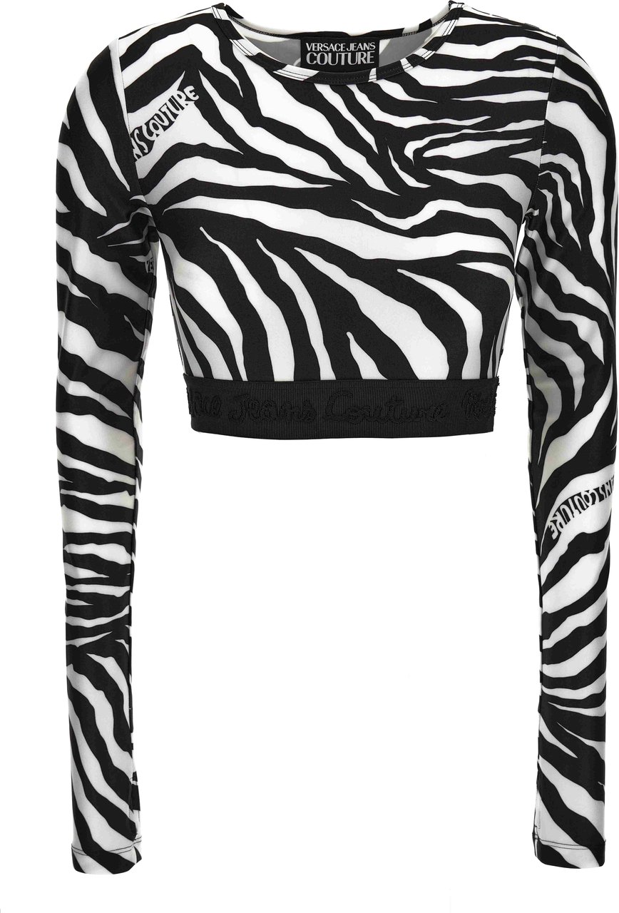 Versace Jeans Couture T-Shirts And Polos Black Zwart