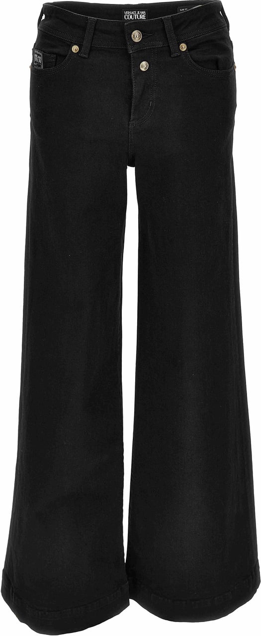 Versace Jeans Couture Trousers Black Zwart