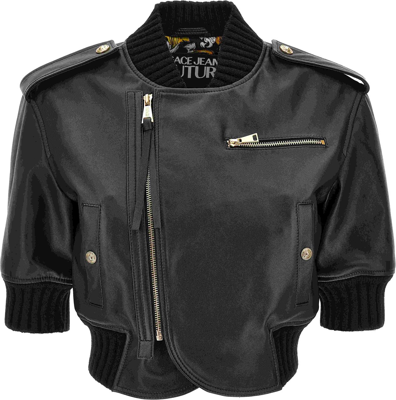 Versace Jeans Couture Coats Black Zwart