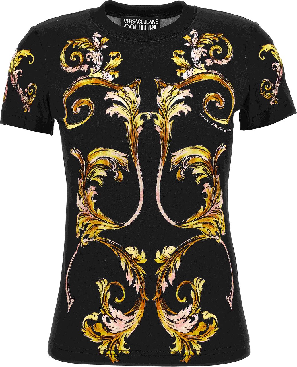 Versace Jeans Couture T-Shirts And Polos Black Zwart