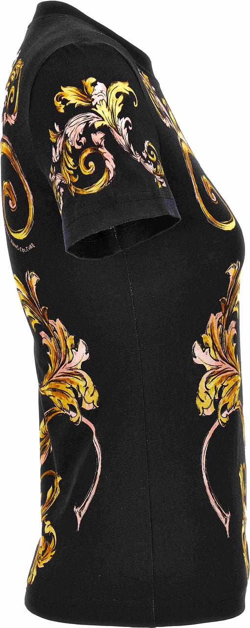 Versace Jeans Couture T-Shirts And Polos Black Zwart