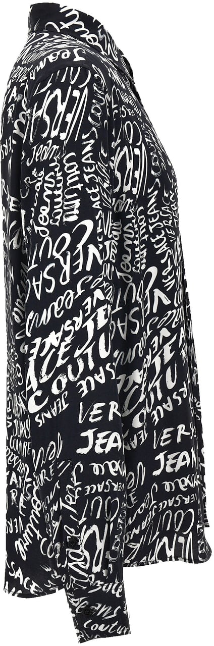 Versace Jeans Couture Shirts Black Zwart