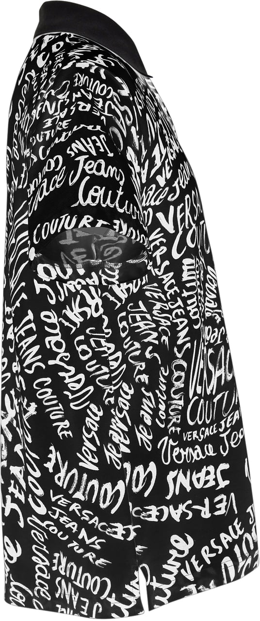 Versace Jeans Couture T-Shirts And Polos Black Zwart