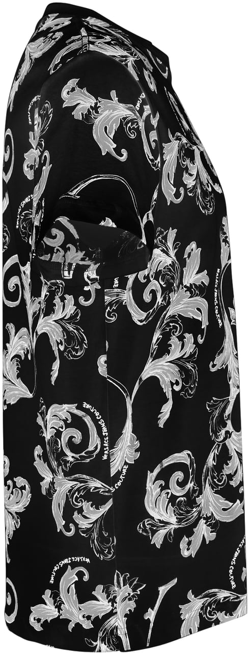 Versace Jeans Couture T-Shirts And Polos Black Zwart