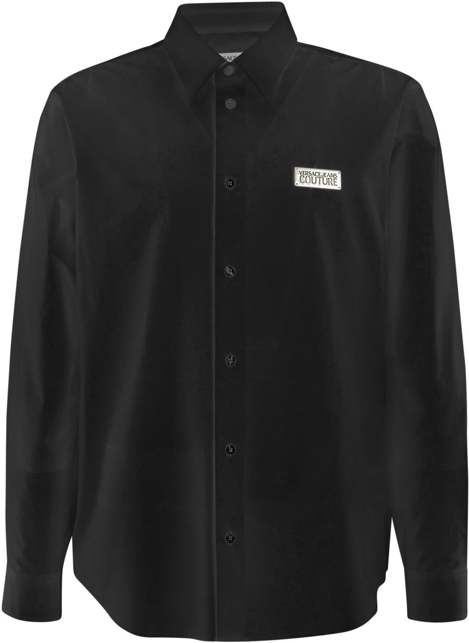 Versace Jeans Couture Shirts Black Zwart