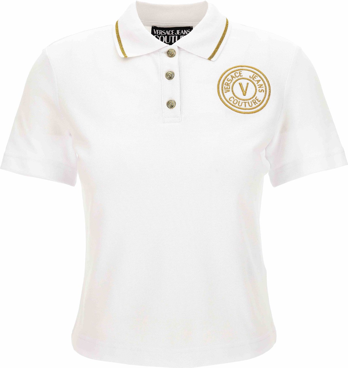Versace Jeans Couture T-Shirts And Polos White Wit