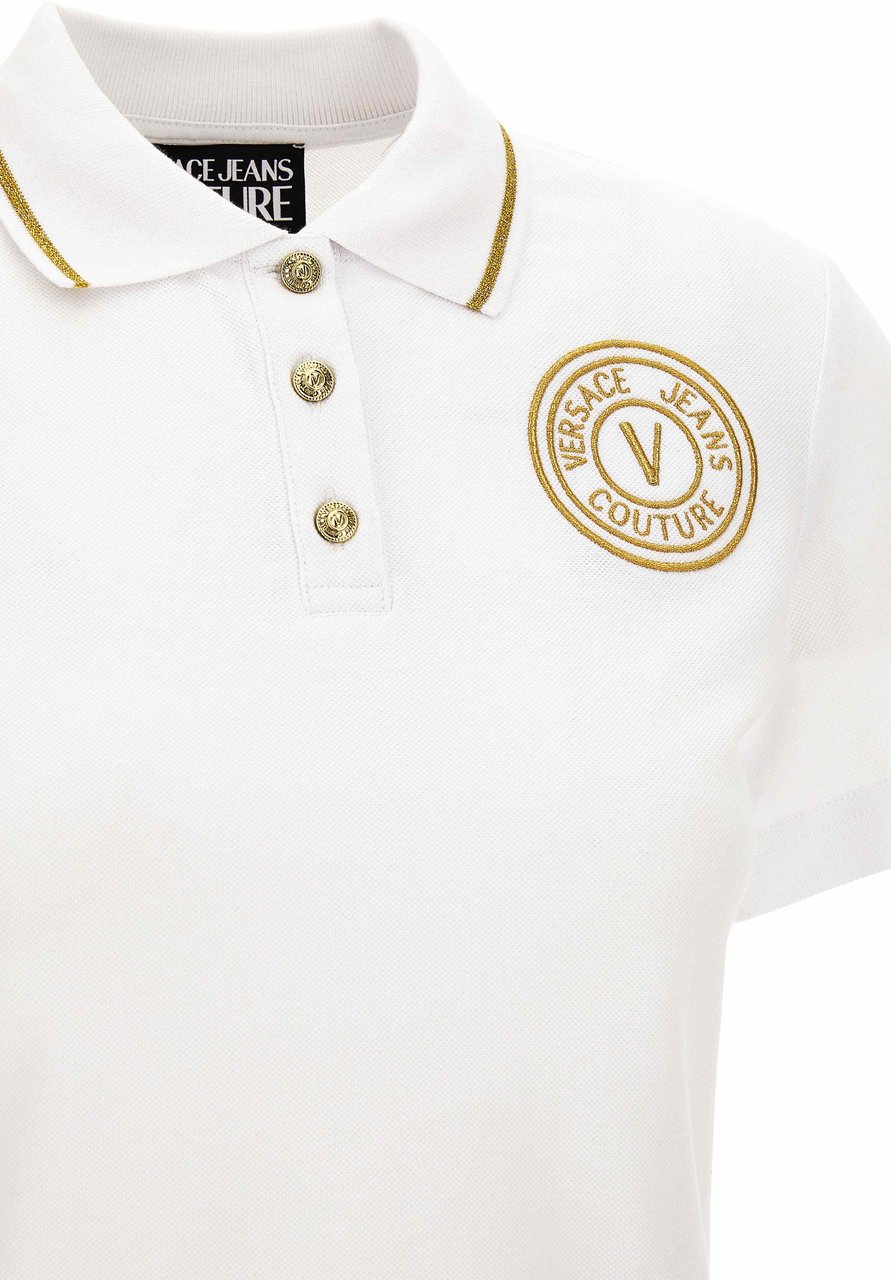 Versace Jeans Couture T-Shirts And Polos White Wit