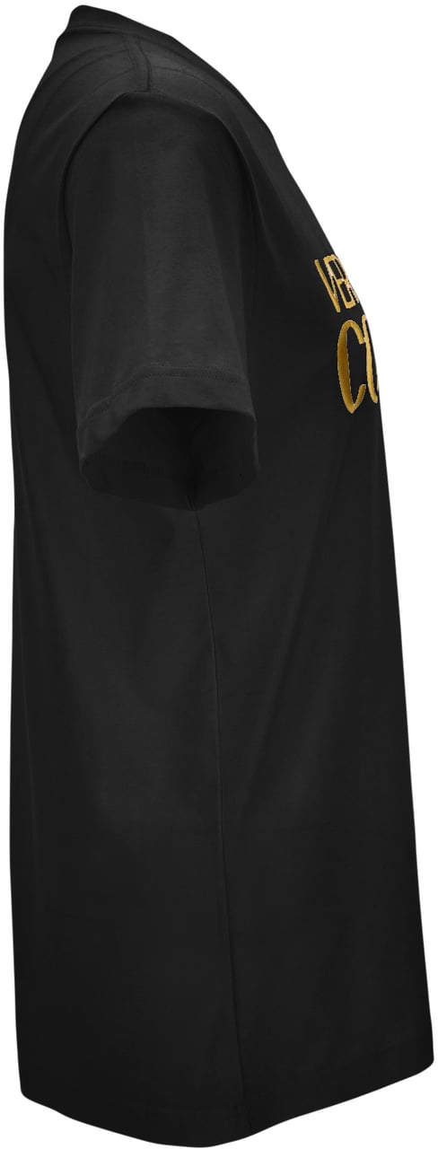 Versace Jeans Couture T-Shirts And Polos Black Zwart