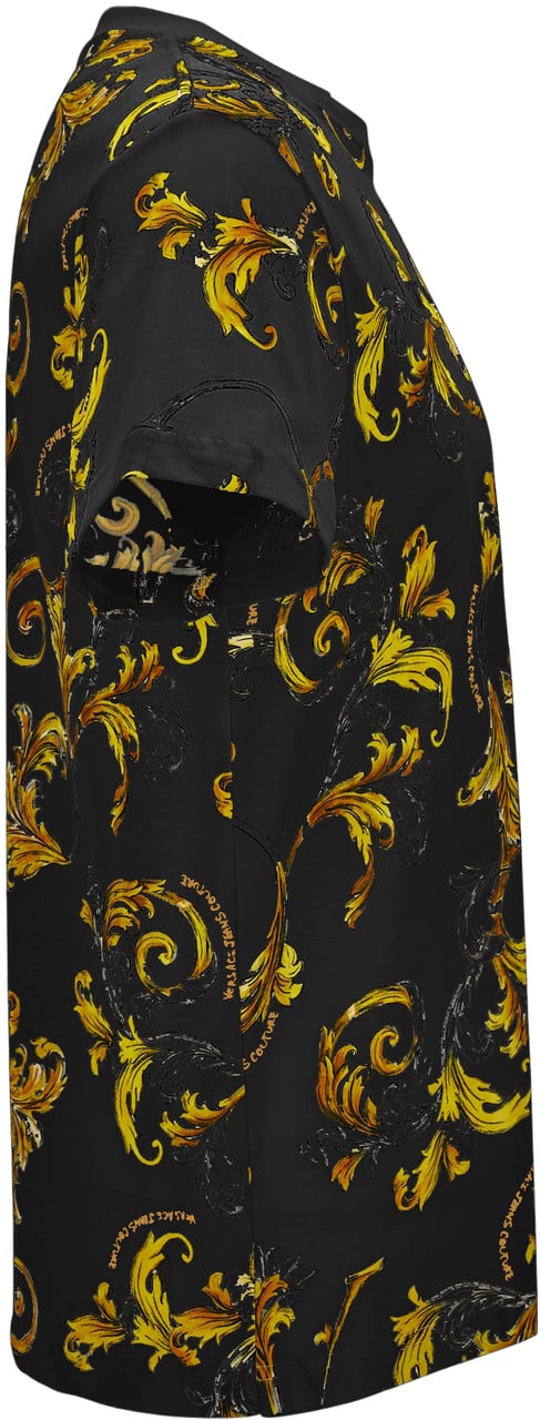 Versace Jeans Couture T-Shirts And Polos Black Zwart