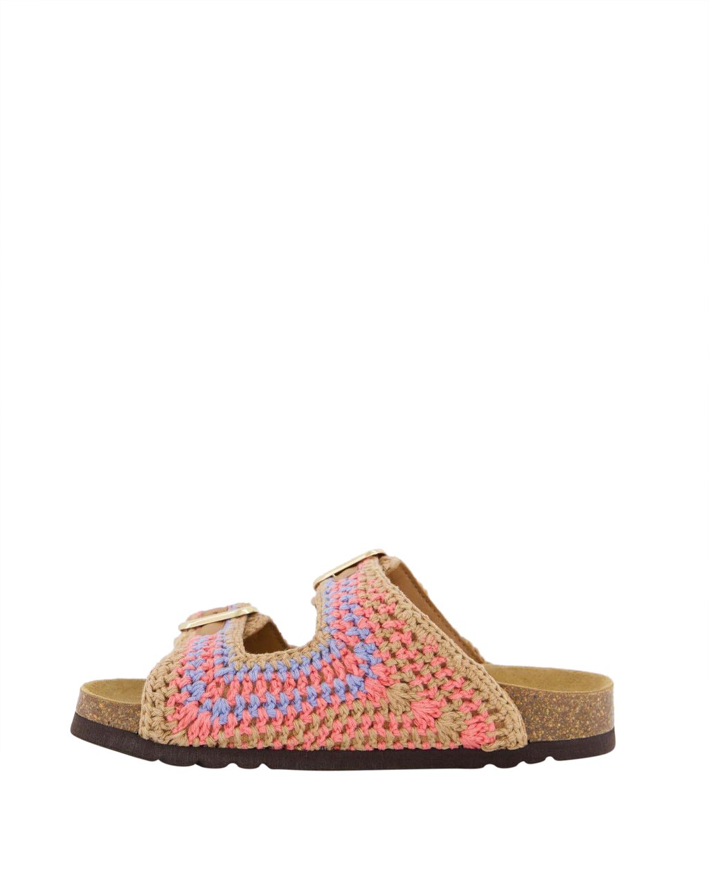 Scholl Dames Noelle Slipper Beige/Roze Beige