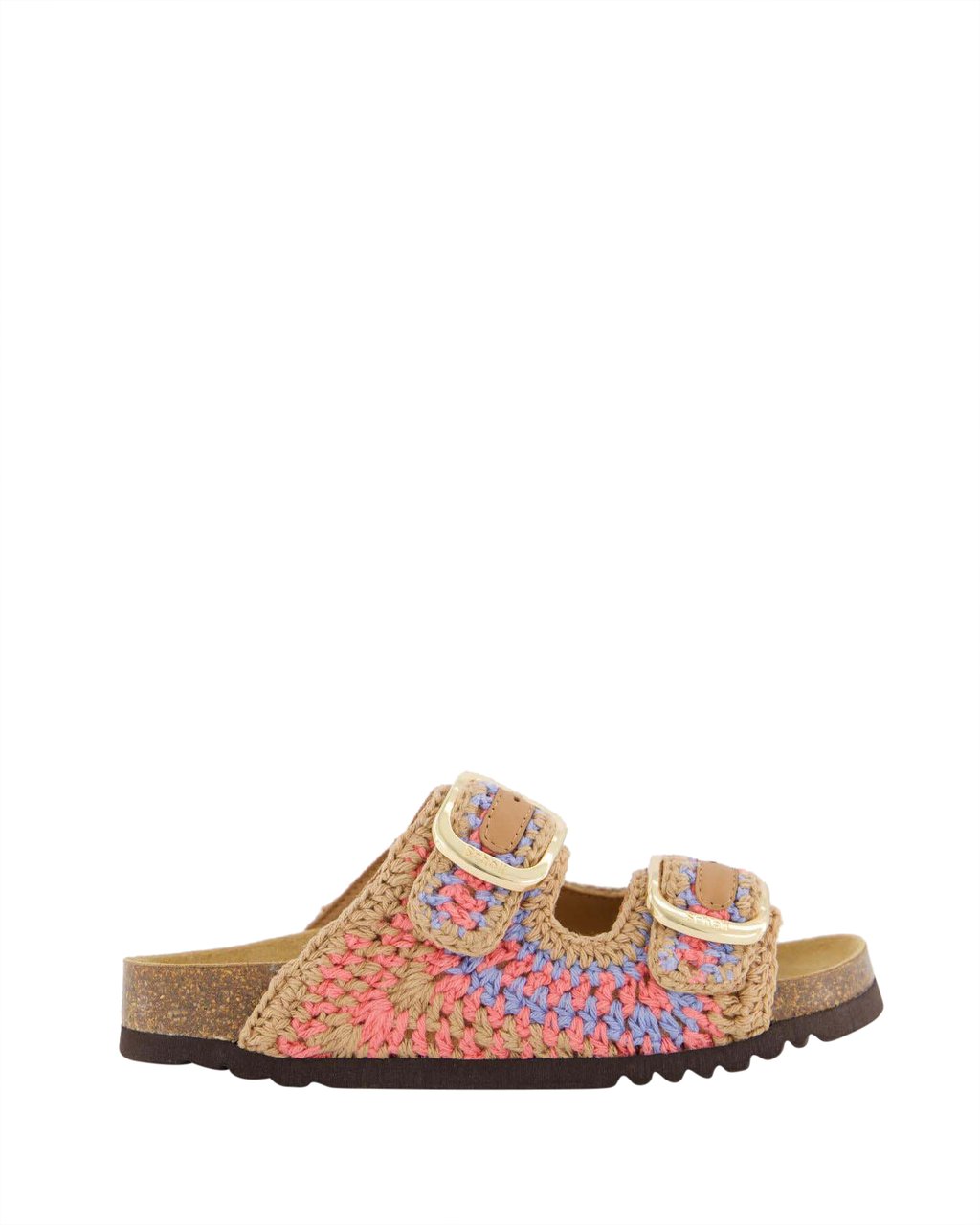 Scholl Dames Noelle Slipper Beige/Roze Beige