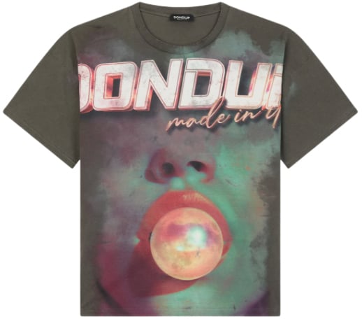 Dondup T-Shirts And Polos Grey Grijs