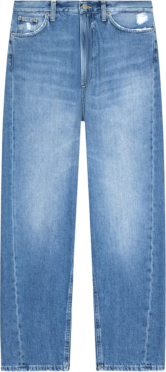 Dondup Trousers Blue Blauw