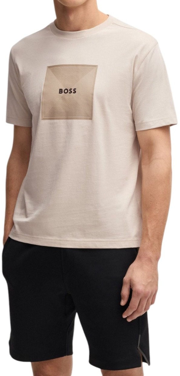 Boss Heren T-Shirt Bruin