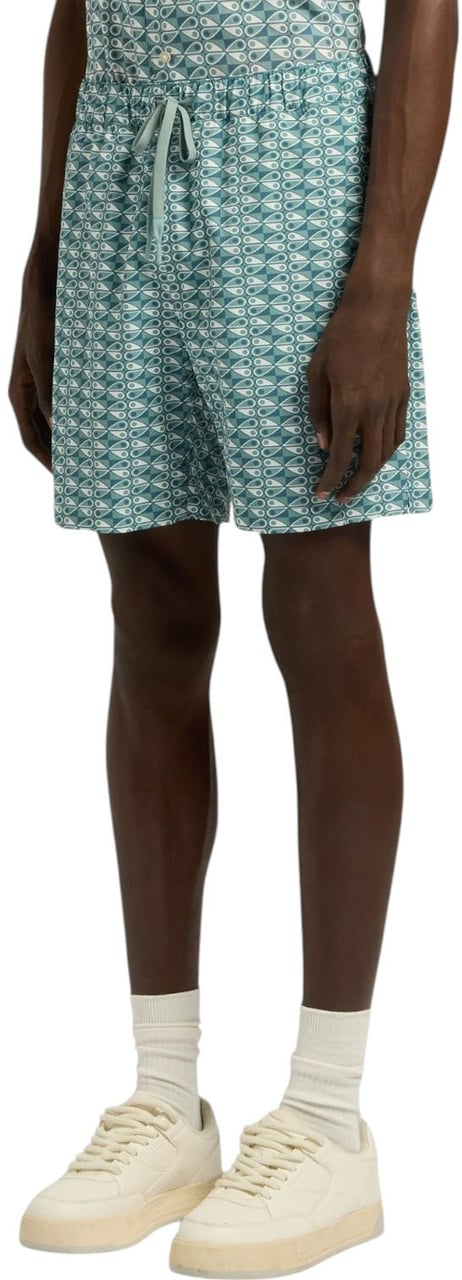 Moose Knuckles Heren Korte Broek Blauw