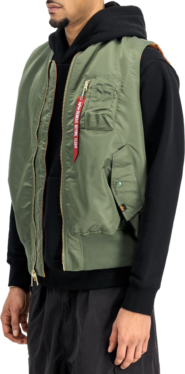 Alpha Industries Verde MA-1 Sage Green Groen